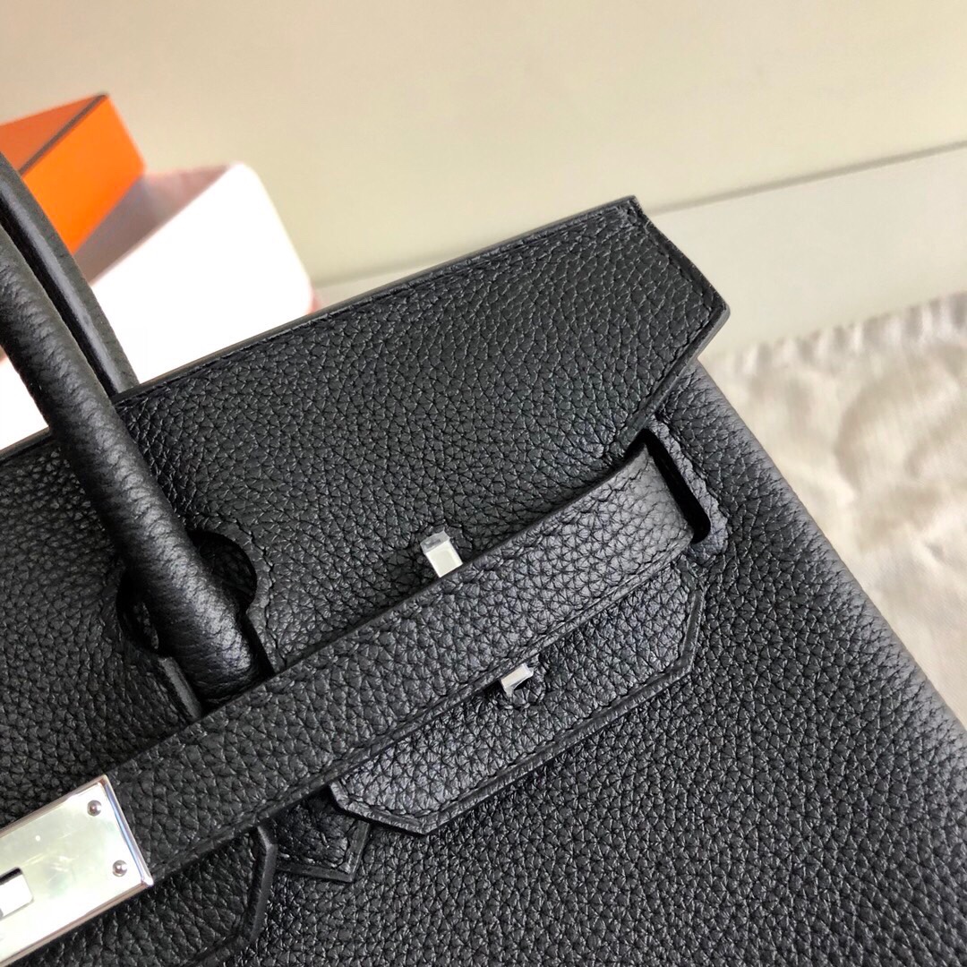 Hermes Birkin 35CM Togo Leather Handbag Black